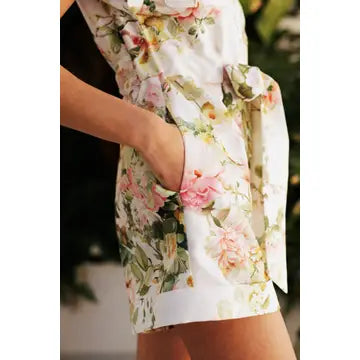 Floral Cotton Romper
