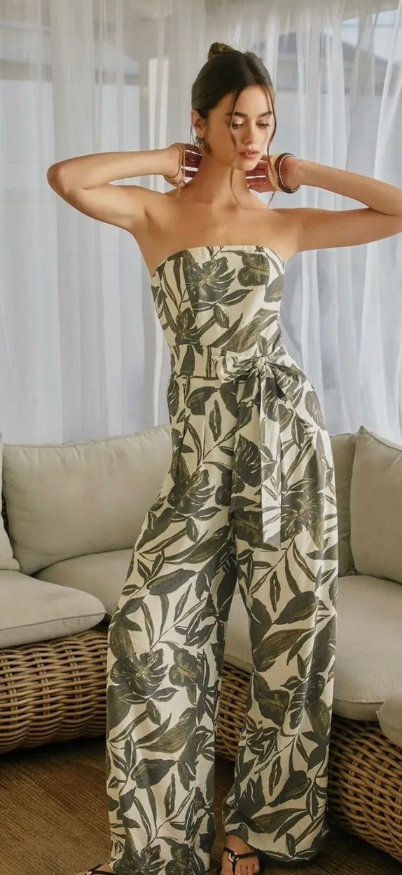 Swaying Palms Jumpsuit