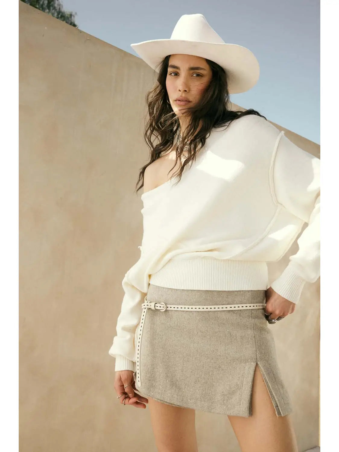Selena Off the Shoulder Sweater