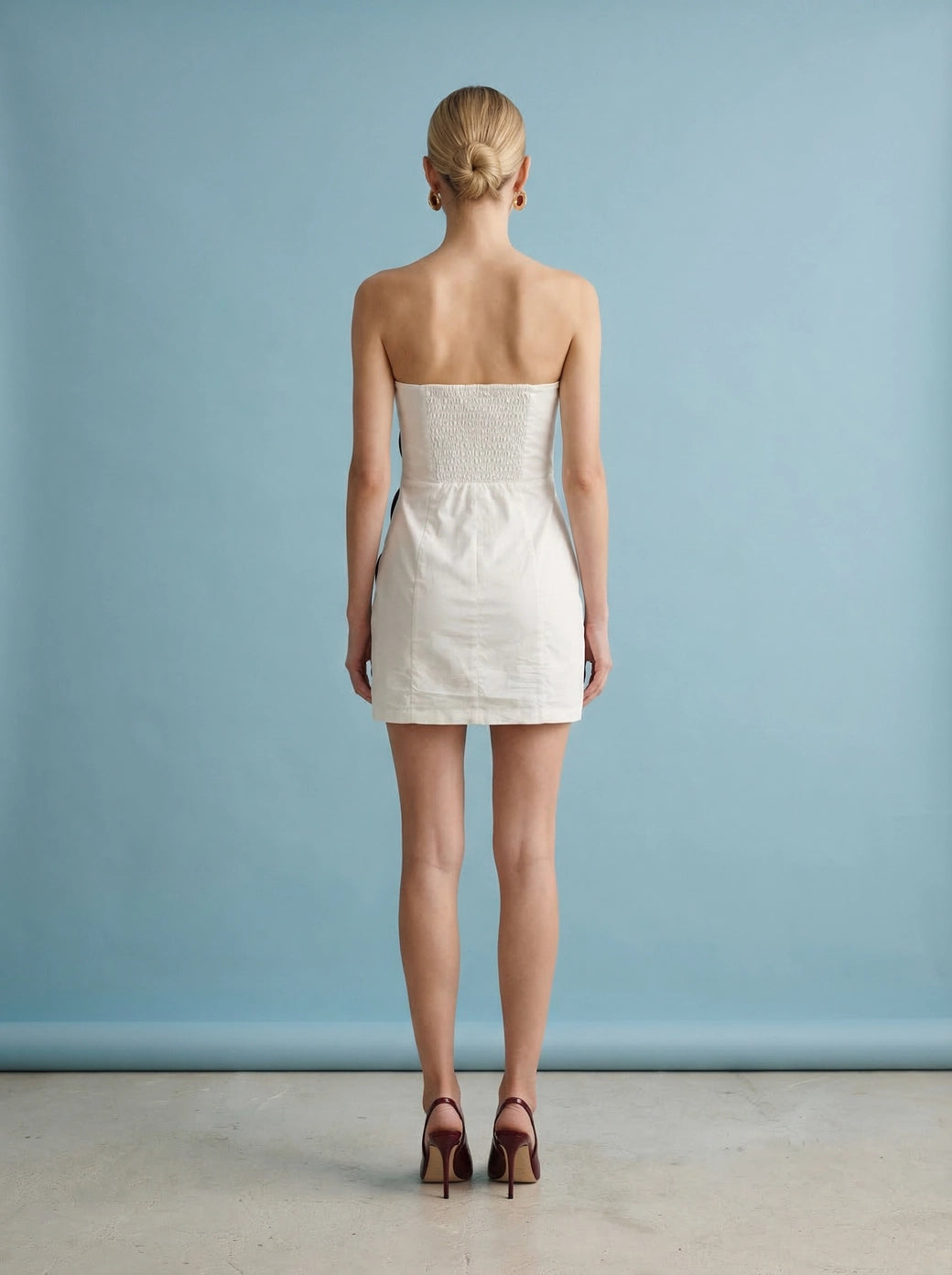 Sculpted Mini Dress