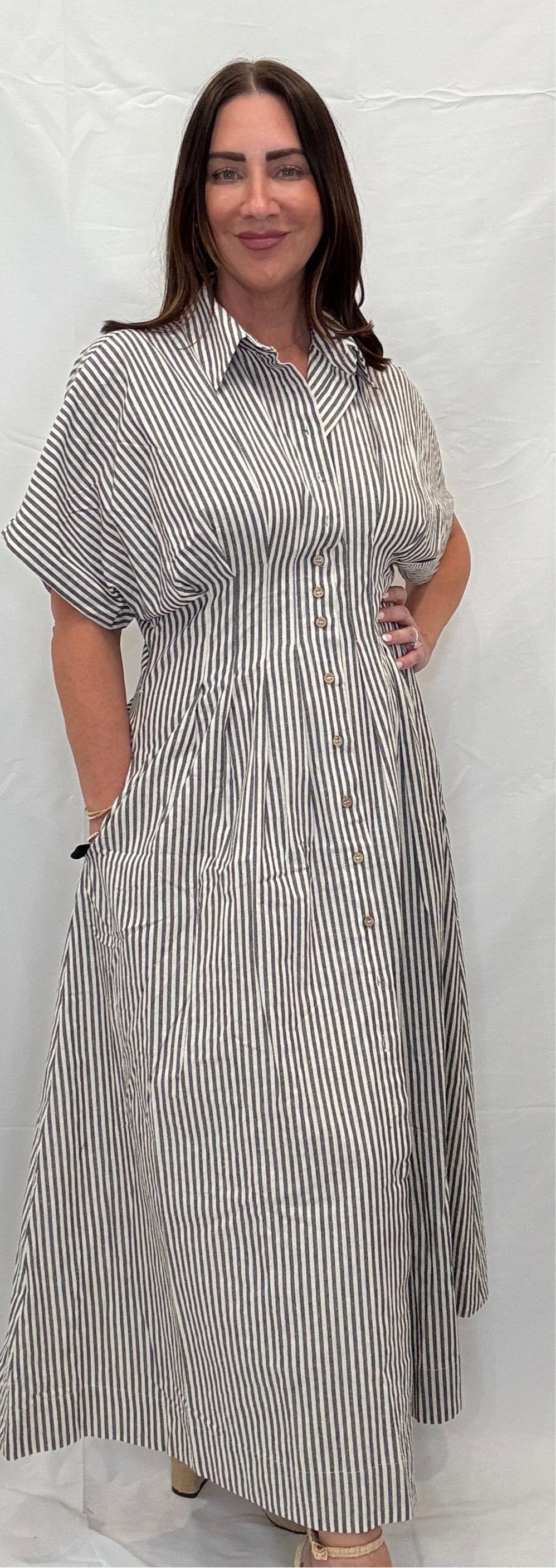 Shelia Shirt Dress