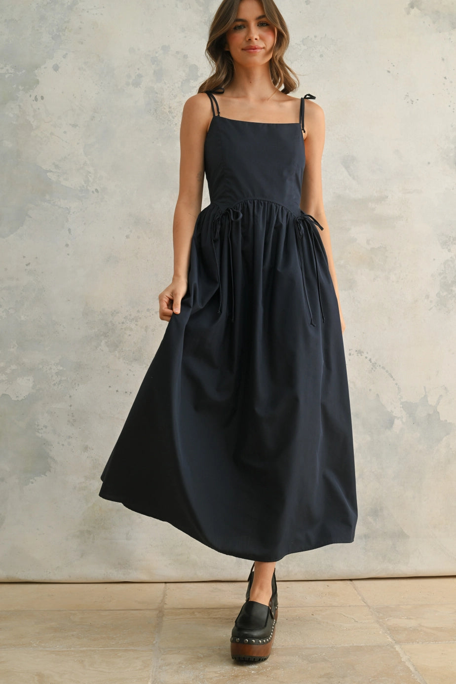 Bow Front Detail Dress