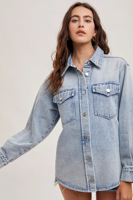 Denim Shirt Jacket
