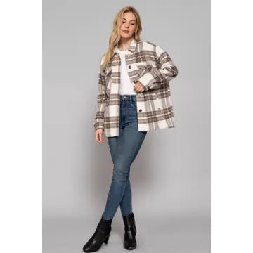 Olivia Plaid Jacket