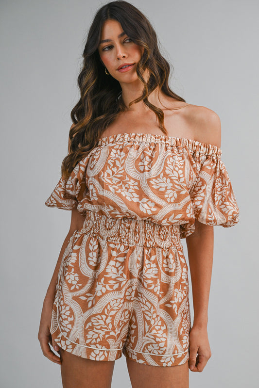 GOLDEN COAST ROMPER