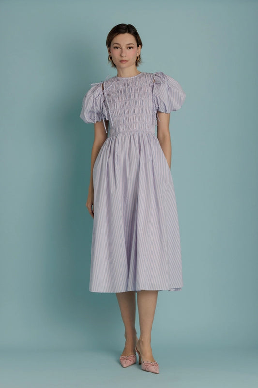 Arabella Detachable Sleeve Midi
