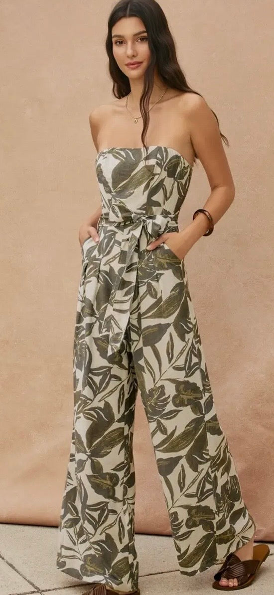 Swaying Palms Jumpsuit