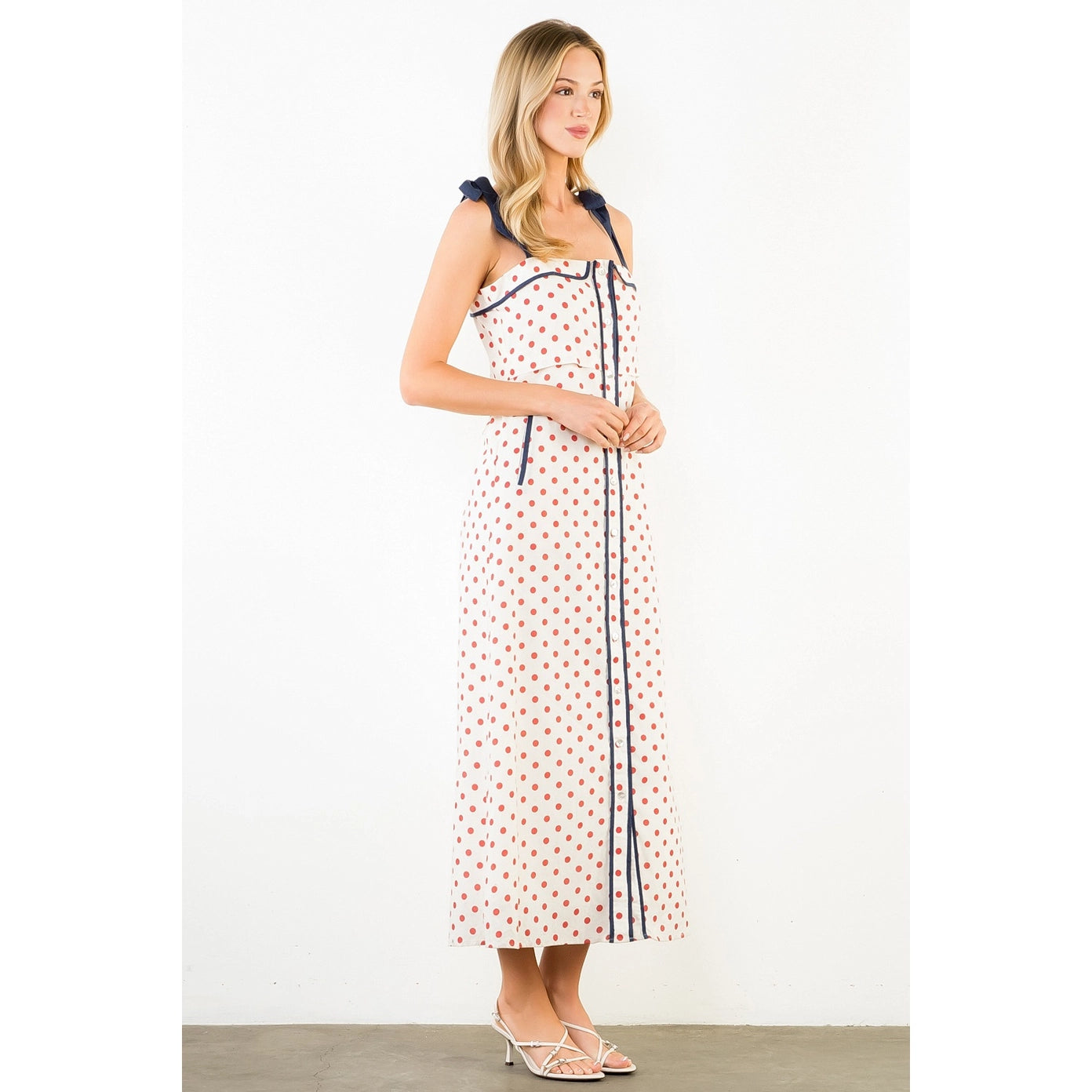 Newport Polka Dot Midi