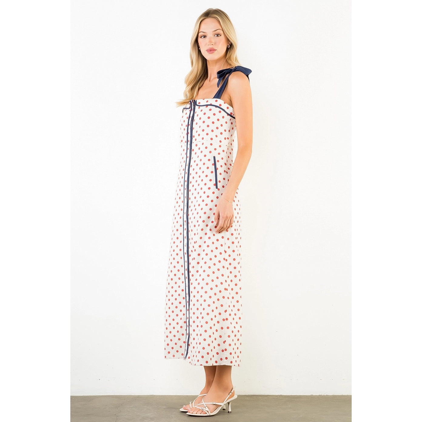 Newport Polka Dot Midi