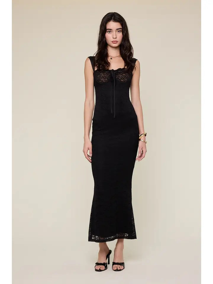 Lily Floral Lace Maxi