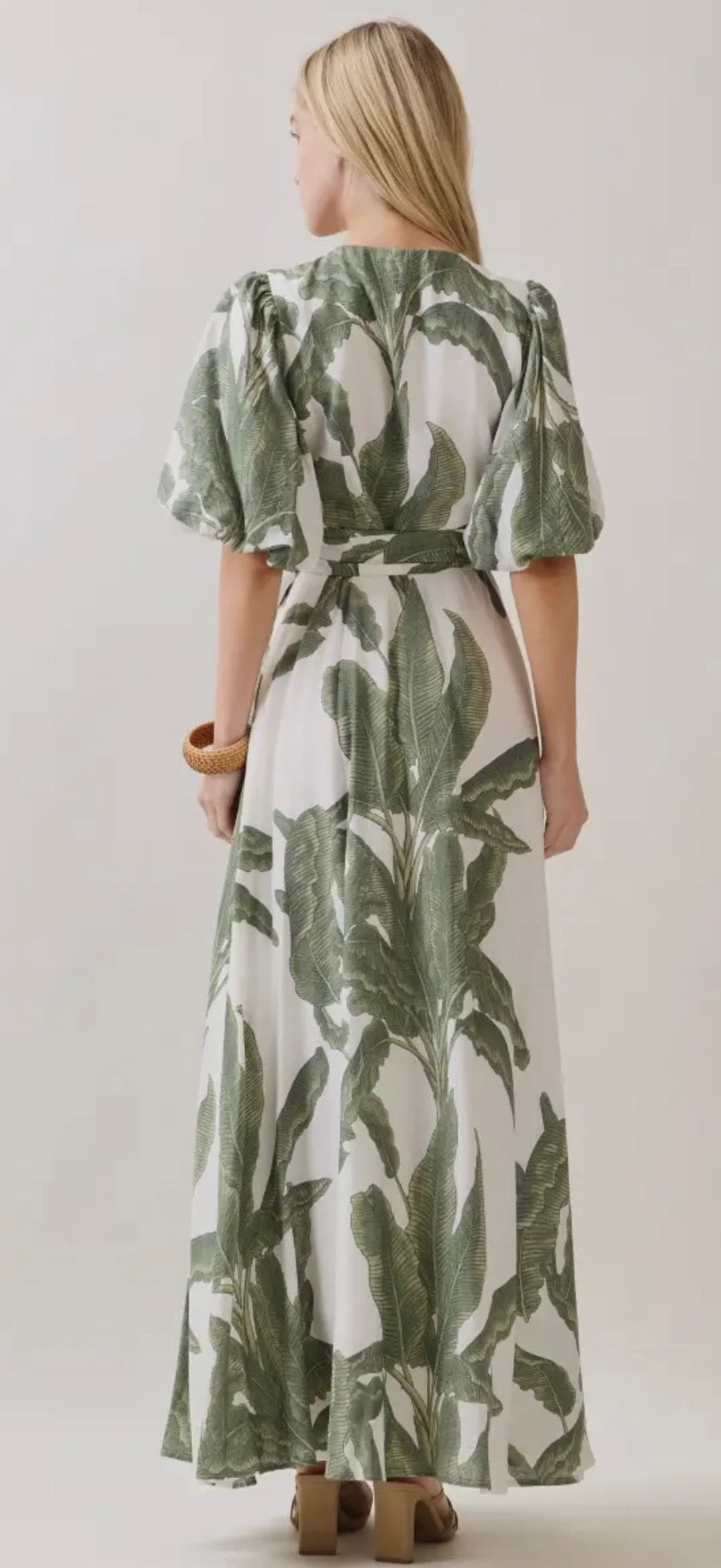 The Savannah Palm Dress