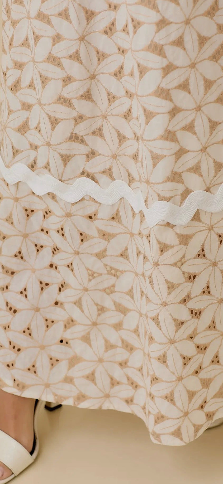 Fiona Floral Eyelet Dress