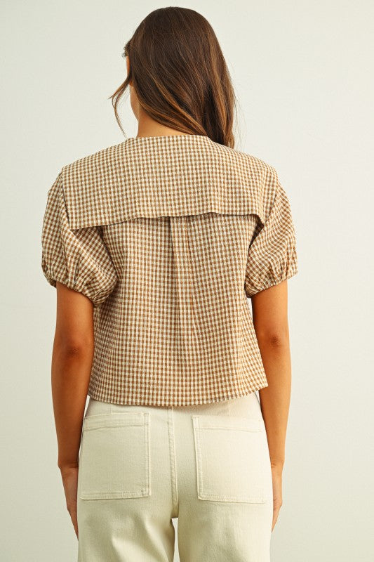 🤎 The Maple Lane Tie Top