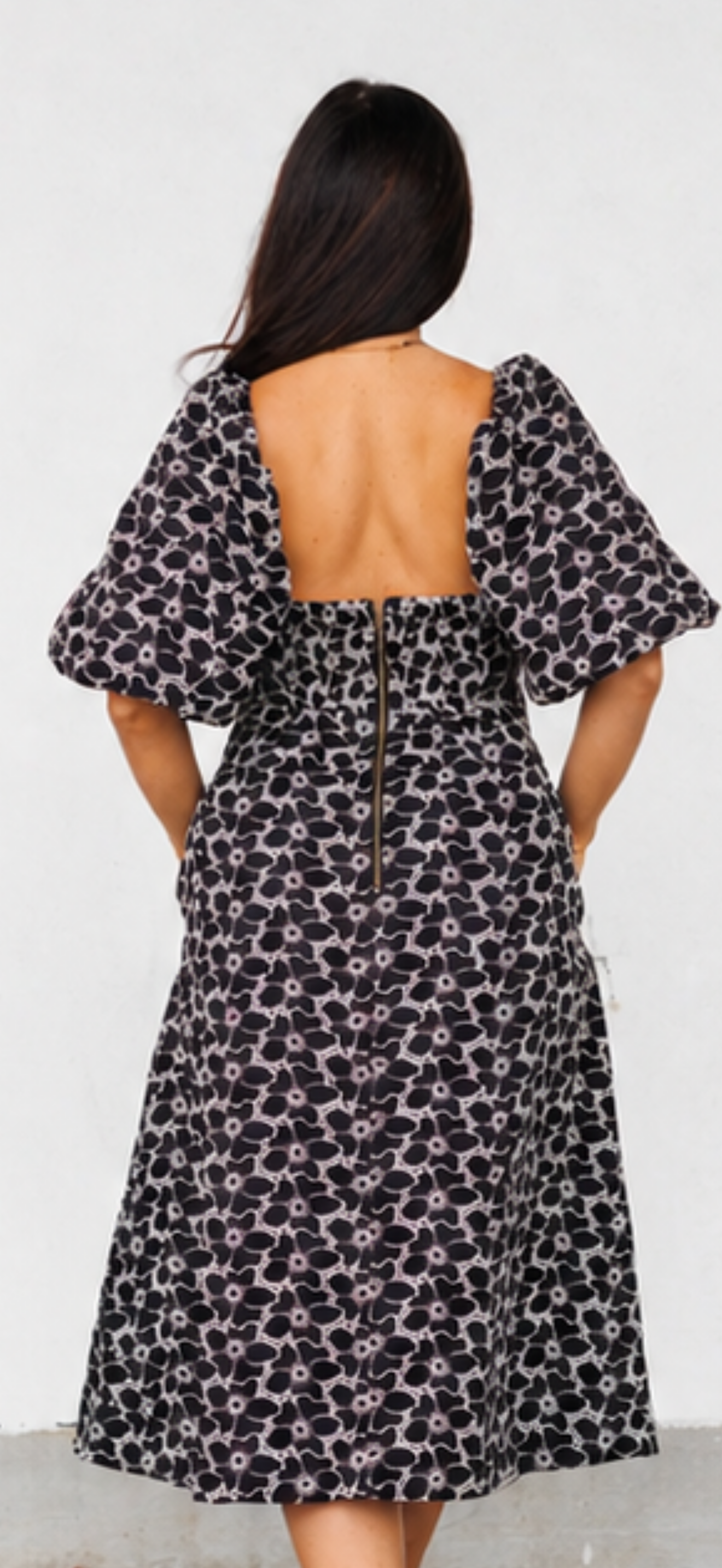 Kayla Embroidered Midi