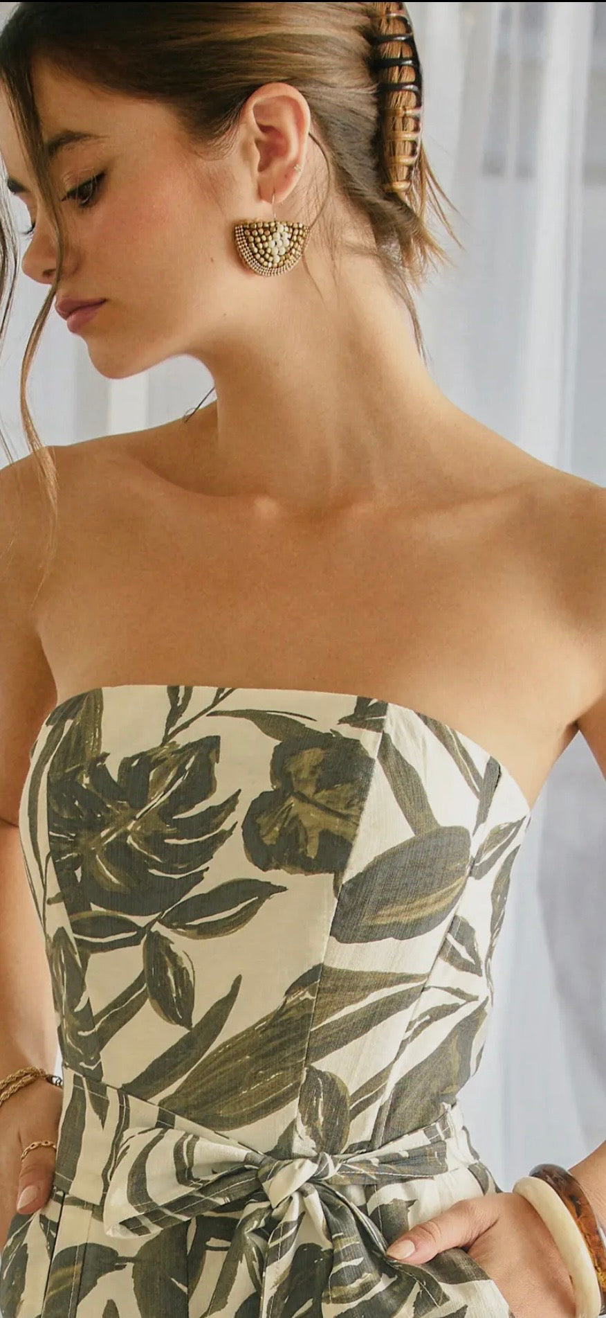 Swaying Palms Jumpsuit