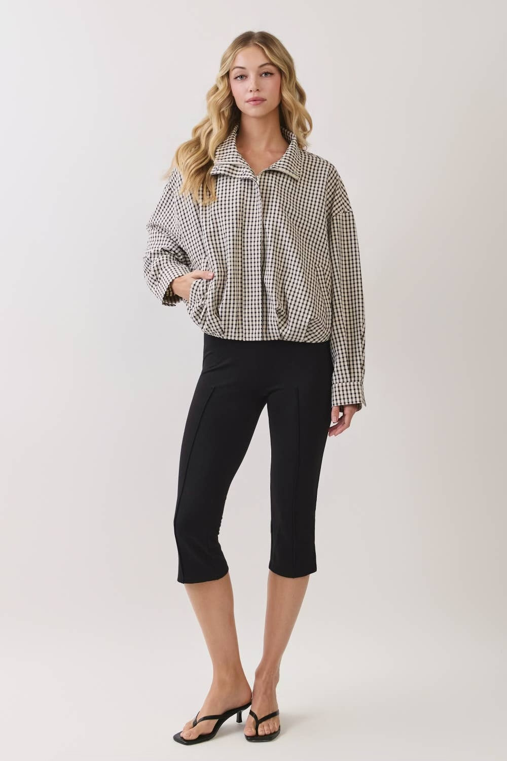 Autumn Lane Gingham Jacket