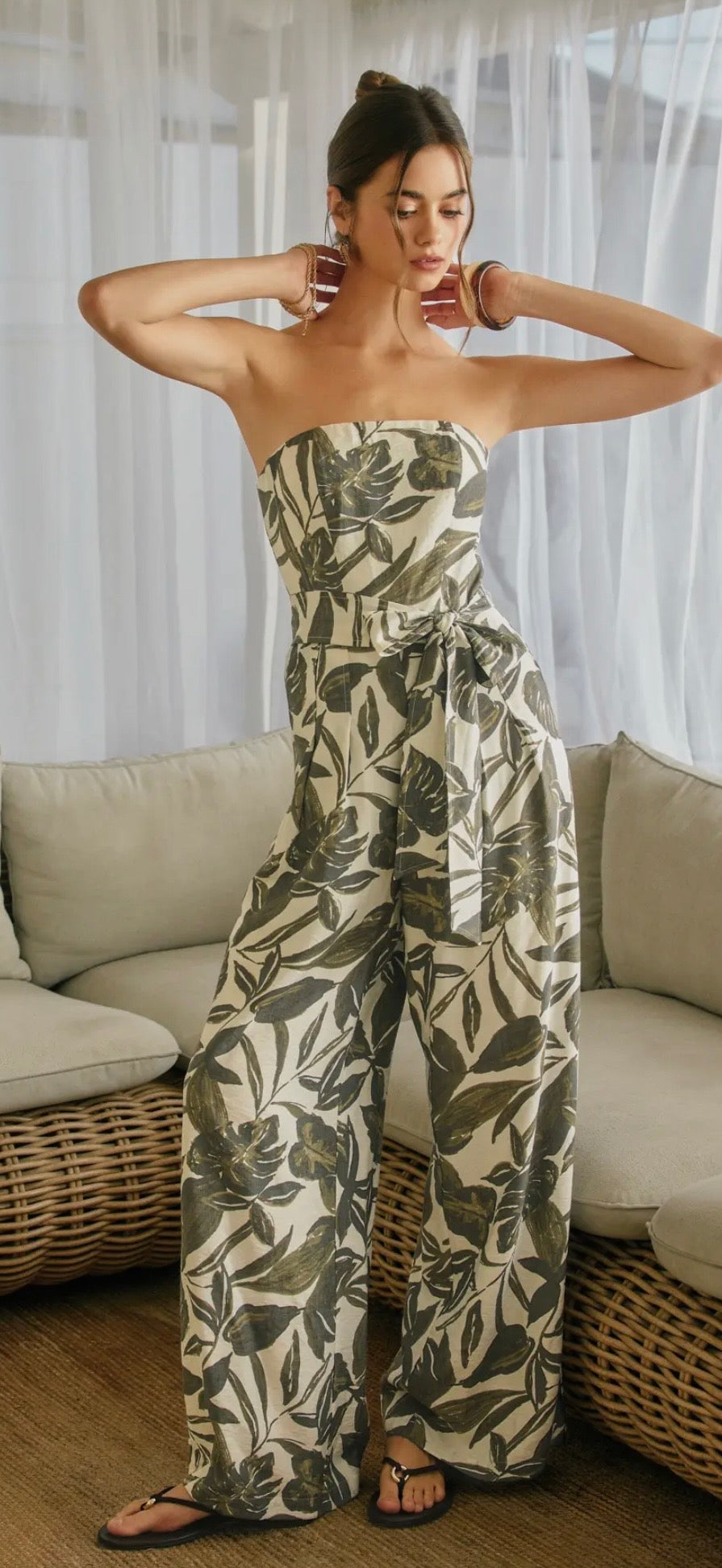Swaying Palms Jumpsuit