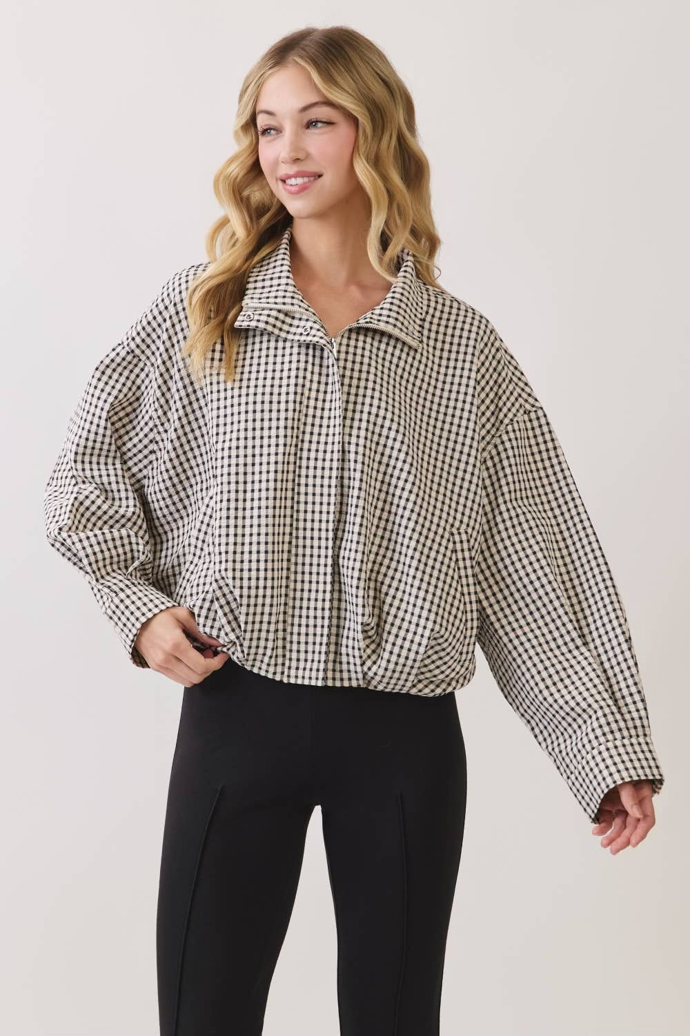 Autumn Lane Gingham Jacket