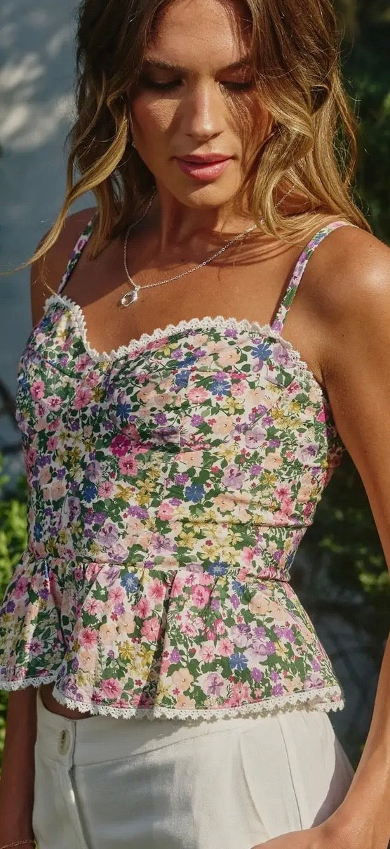 The Spring Soirée Peplum