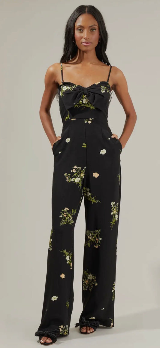 Jenna Floral Jumpsuit