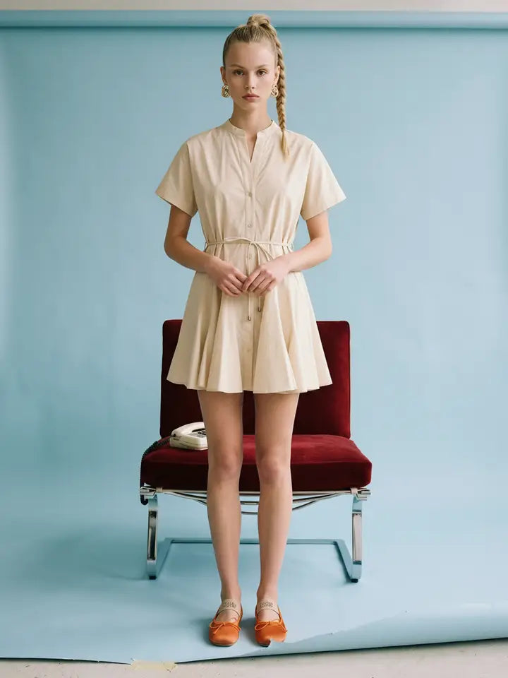 Serena Mini Shirt Dress