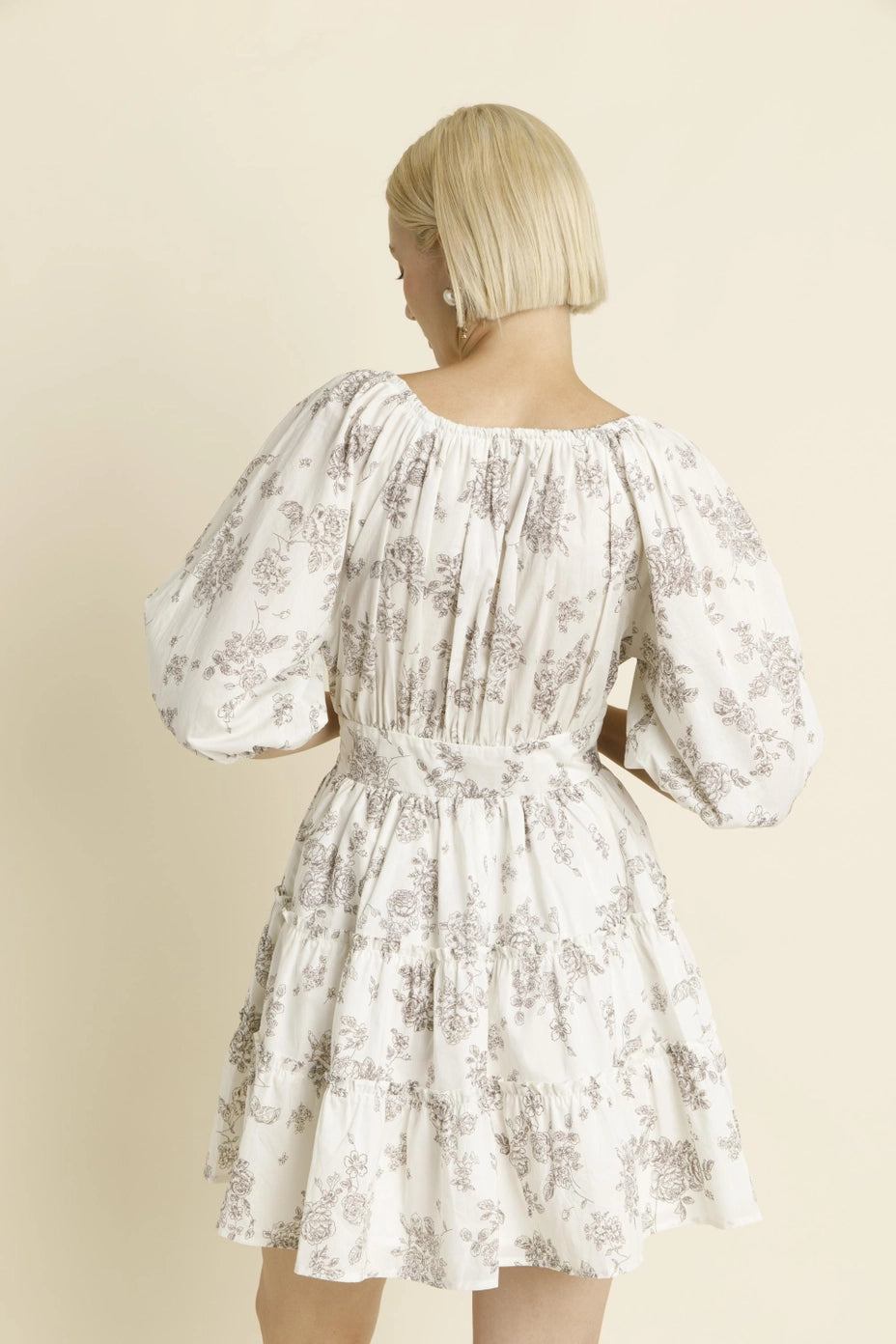 Floral  Mini Dress
