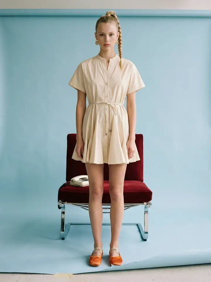 Serena Mini Shirt Dress