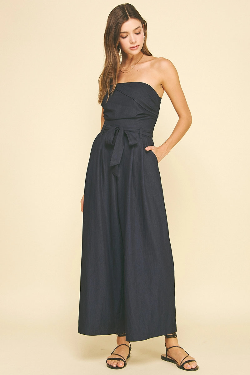 Lively Jumpsuit-Navy