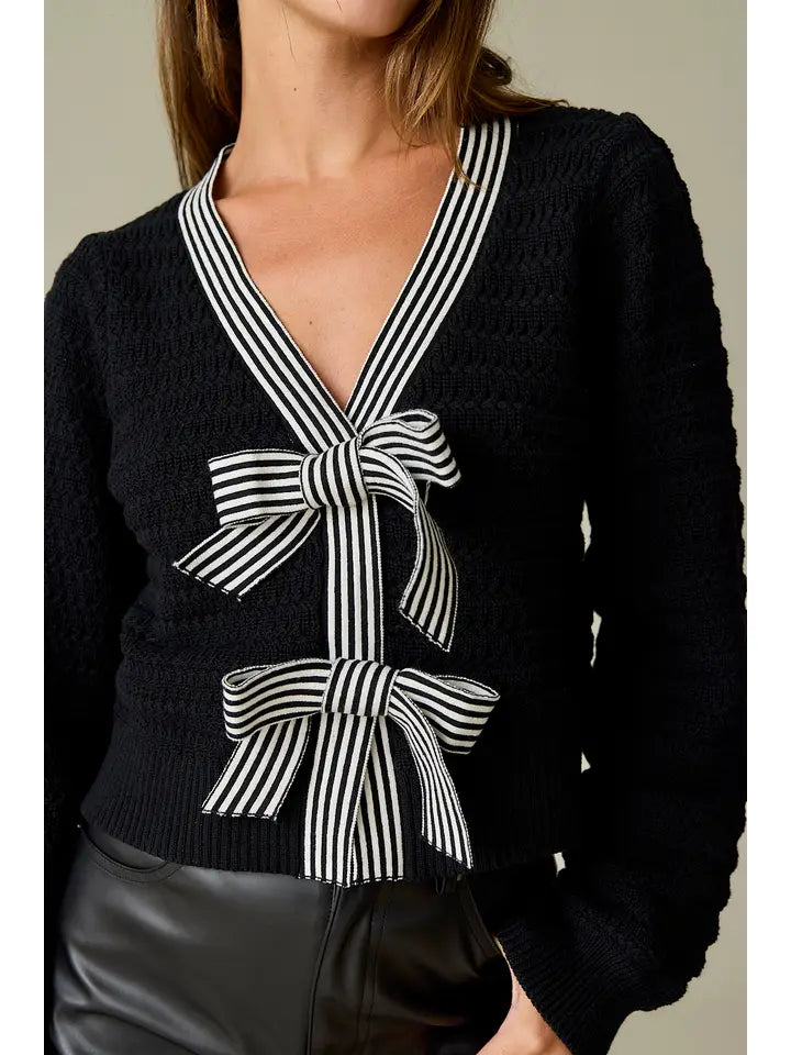 Harper Bow Sweater