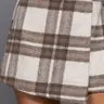 Olivia Wrap Plaid Skort